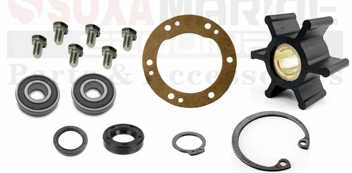 Sea Water Pump Minor Repair Kit for Yanmar Marine 2QM 2QM20Y 3QM30 (1970–2023)