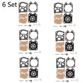 Set of 6 Chainsaw Carburetor Gasket Kit for 38/45/52/58 Carb 4500 5200 5800