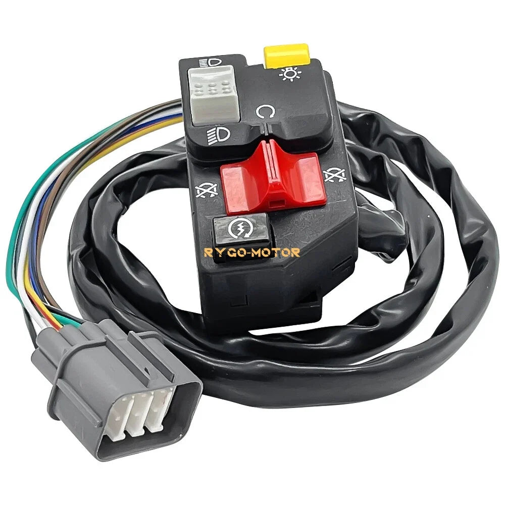 Handlebar Start Stop Switch Headlight for Honda Rancher 350 TRX350TM (2000–2005)