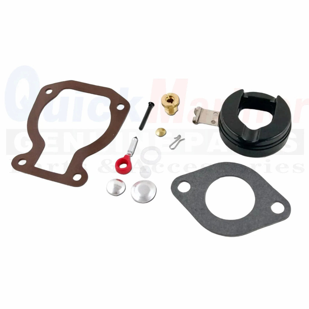 Carburetor Kit with Float for Johnson Evinrude 9.9 HP 15 HP (1974–1988) 398453
