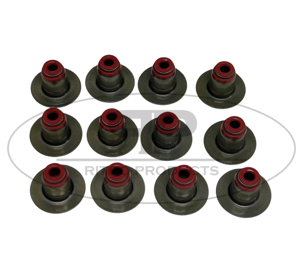 12PCS Valve Stem Seals for Sea-Doo 4Tec GTX RXP RXT WAKE (2002–2023) 420630200