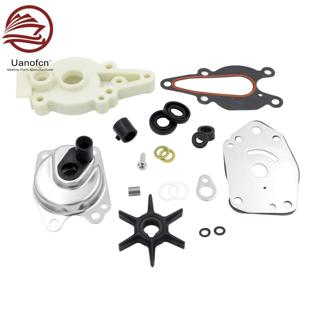 Water Pump Impeller Kit for Mercury Mariner 6 8 9.9 15 HP (2-Stroke) 46-42089A5