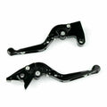 Adjustable Folding Brake Clutch Levers for Yamaha YZF R1 (1999–2001) Black