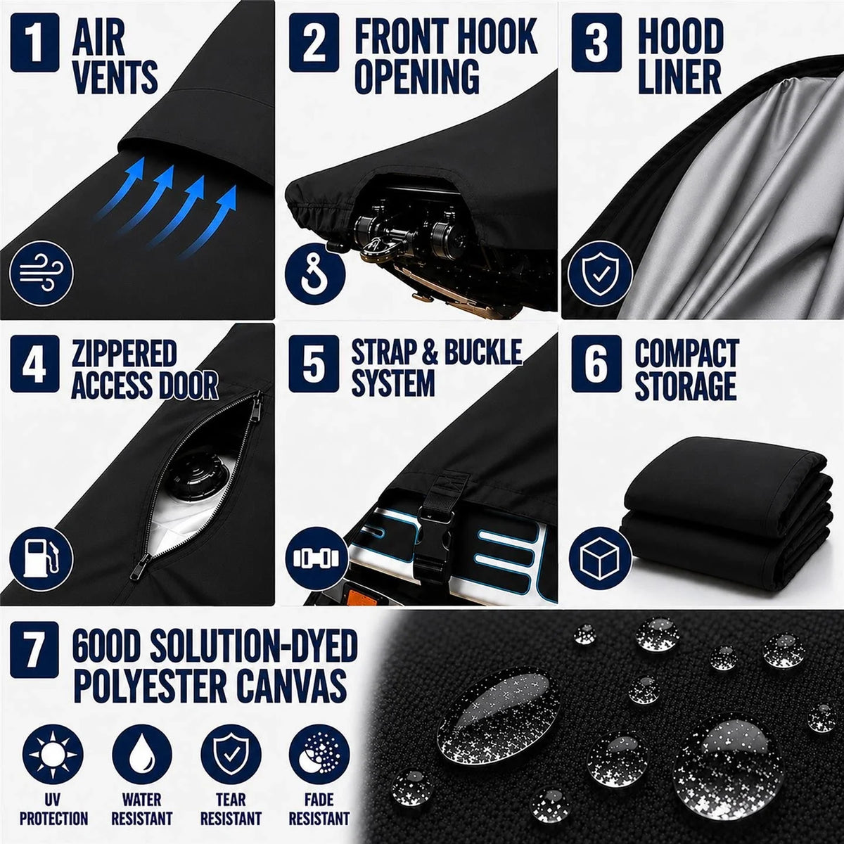 Watercraft Cover for Seadoo GTI SE 130/155 (up to 2010)