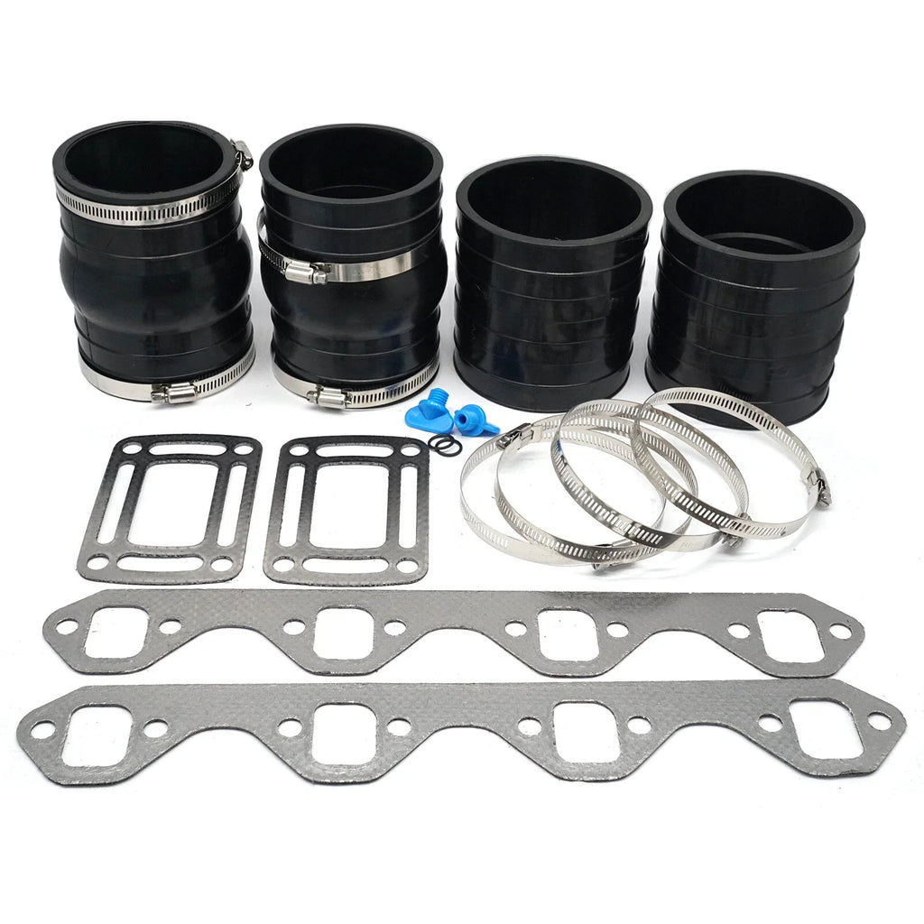 Exhaust Manifold Bellow Kit for OMC MODEL 5.0/5.8L/5.8 & 351 KING EFI (V8)