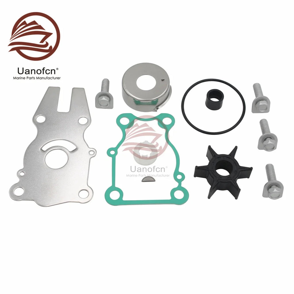 Water Pump Impeller Repair Kit for Yamaha 30hp 40hp Outboard (6BG-W0078-00-00)