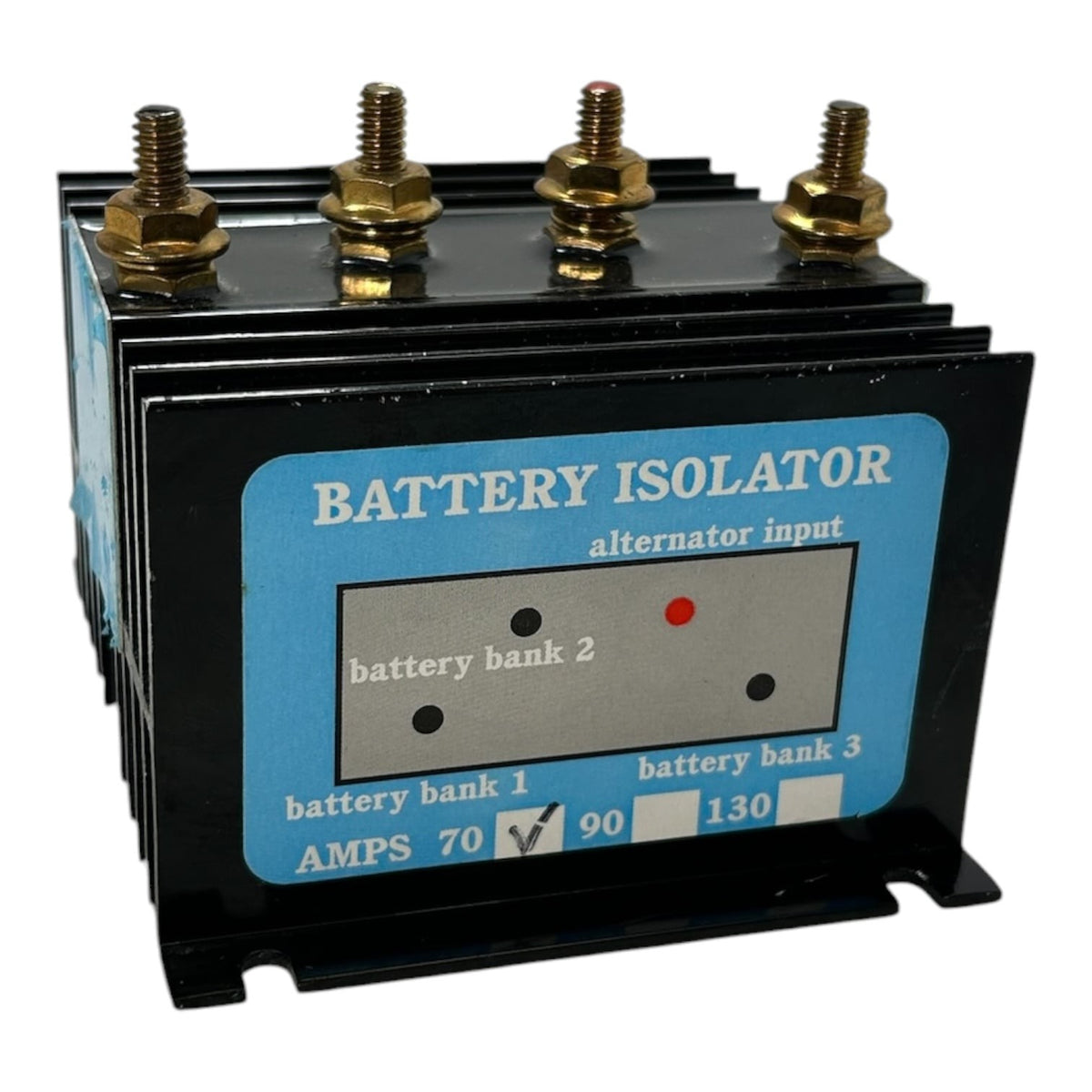 Professional Mariner Alternator - Battery Isolator 70A