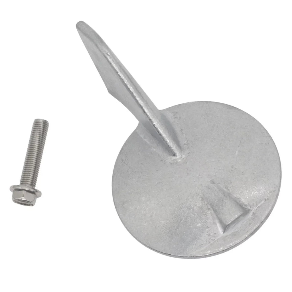 Left Hand Trim Tab Anode for Yamaha F150 (2-4 Stroke) 6K1-45371-02-00