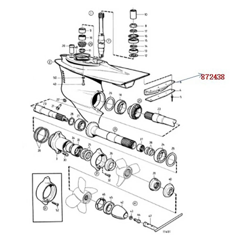 Penta Non-return Valve for Volvo (872438)