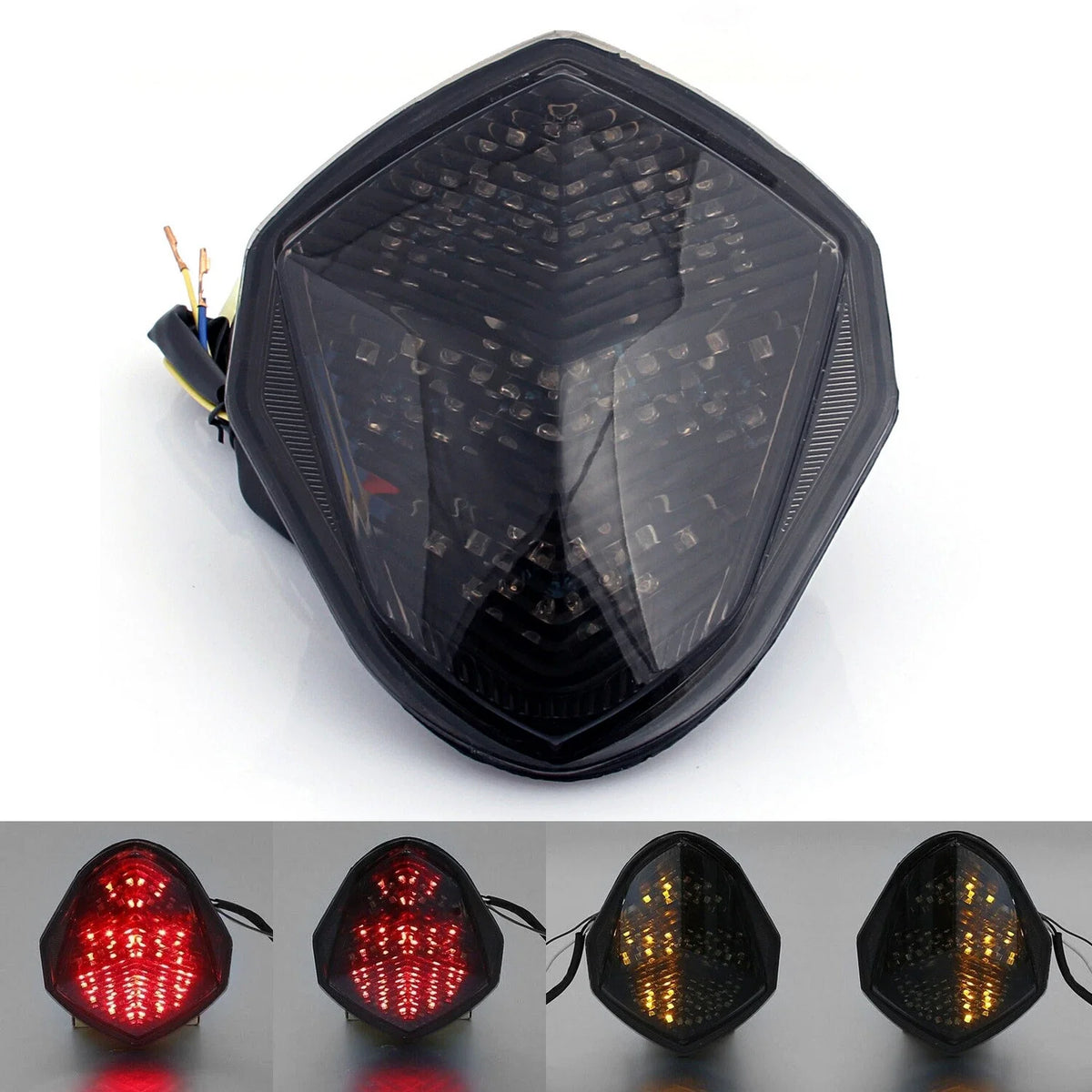 Integrated LED TailLight Turn Signals for Suzuki GSXR 1000 (2003–2004) T9