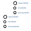 O-ring Set for Volvo Penta SX-M (Gearlube)
