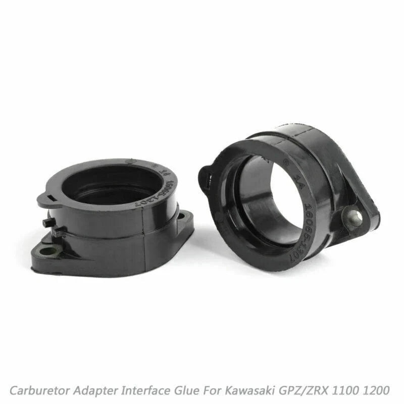 Rubber Throttle Body Intake Manifold Boot for Kawasaki GPZ ZRX 1100 1200 (1990–2006)