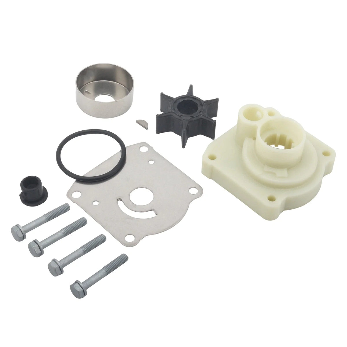 Water Pump Impeller Repair Kit for Yamaha Outboard (61N-W0078-13, 61N-W0078-14)