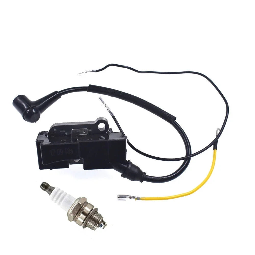 Ignition Coil Spark Plug for Husqvarna 345 350 357 359 362 365 371 372 (2000–2023)