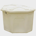 Taylor Made Boat Dock Storage Box 123671 - Triangle 49 3/8 Inch Off White