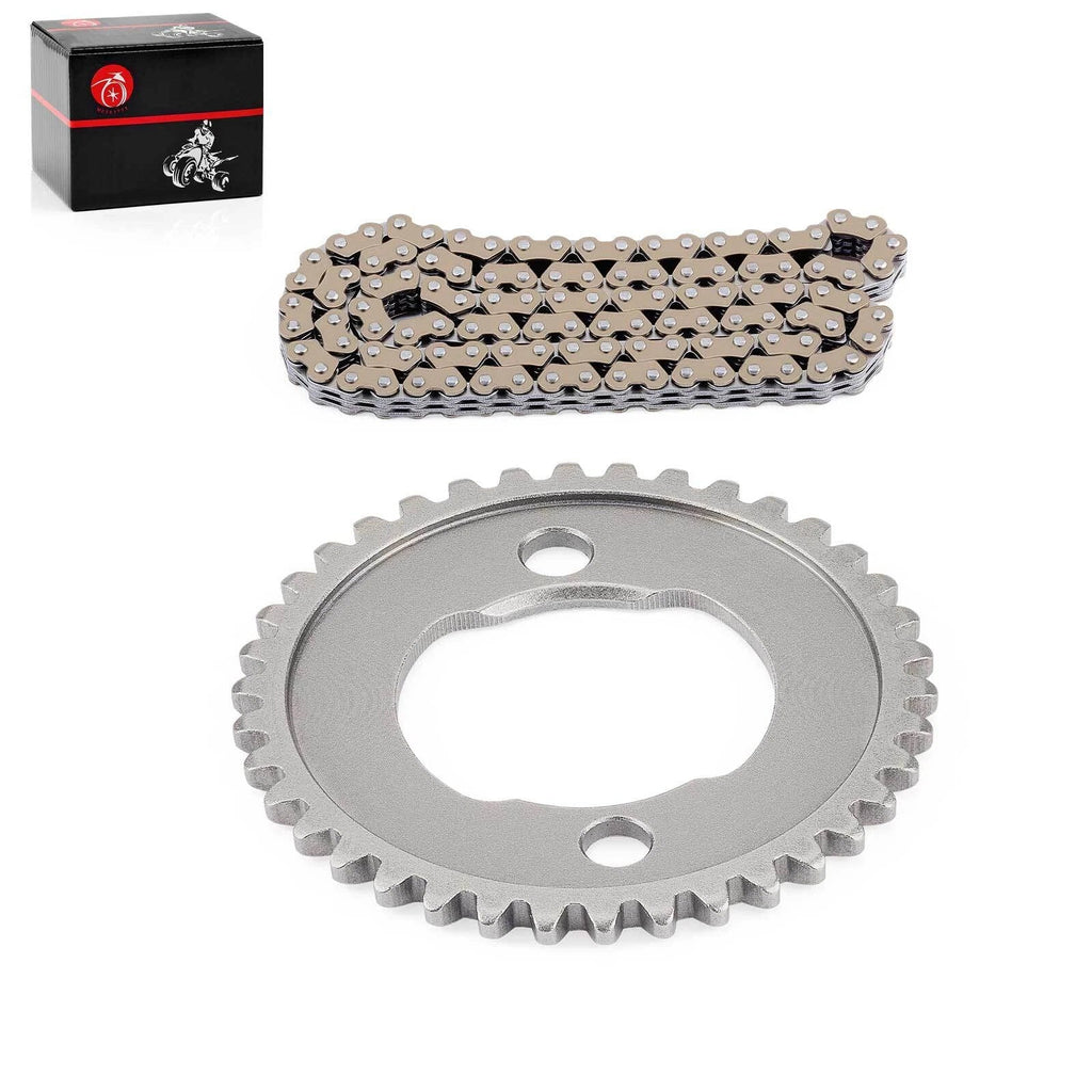 Cam Timing Chain & 38T Cam Shaft Sprocket for Honda Fourtrax 300 (TRX300, TRX300FW)