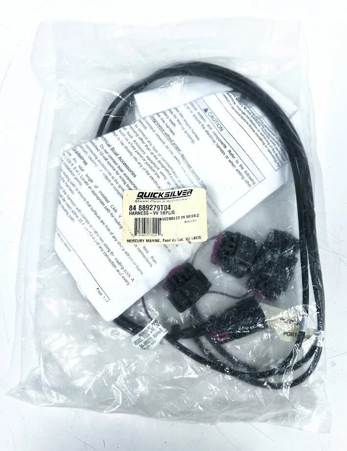 Quicksilver 84-889279T04, Harness Vessel View Triple - Quad, OEM