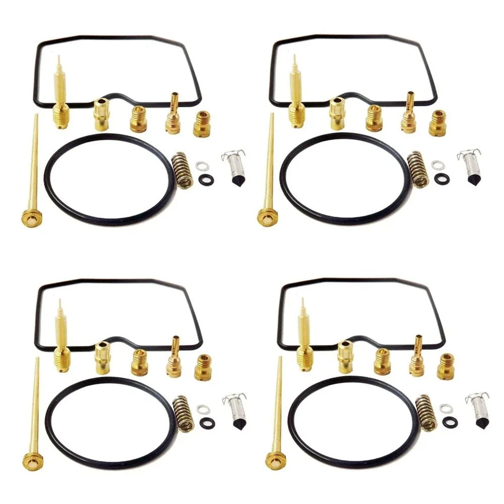 4X Carburetor Repair Kit for Kawasaki Prairie 300 KVF300 (1999–2002)