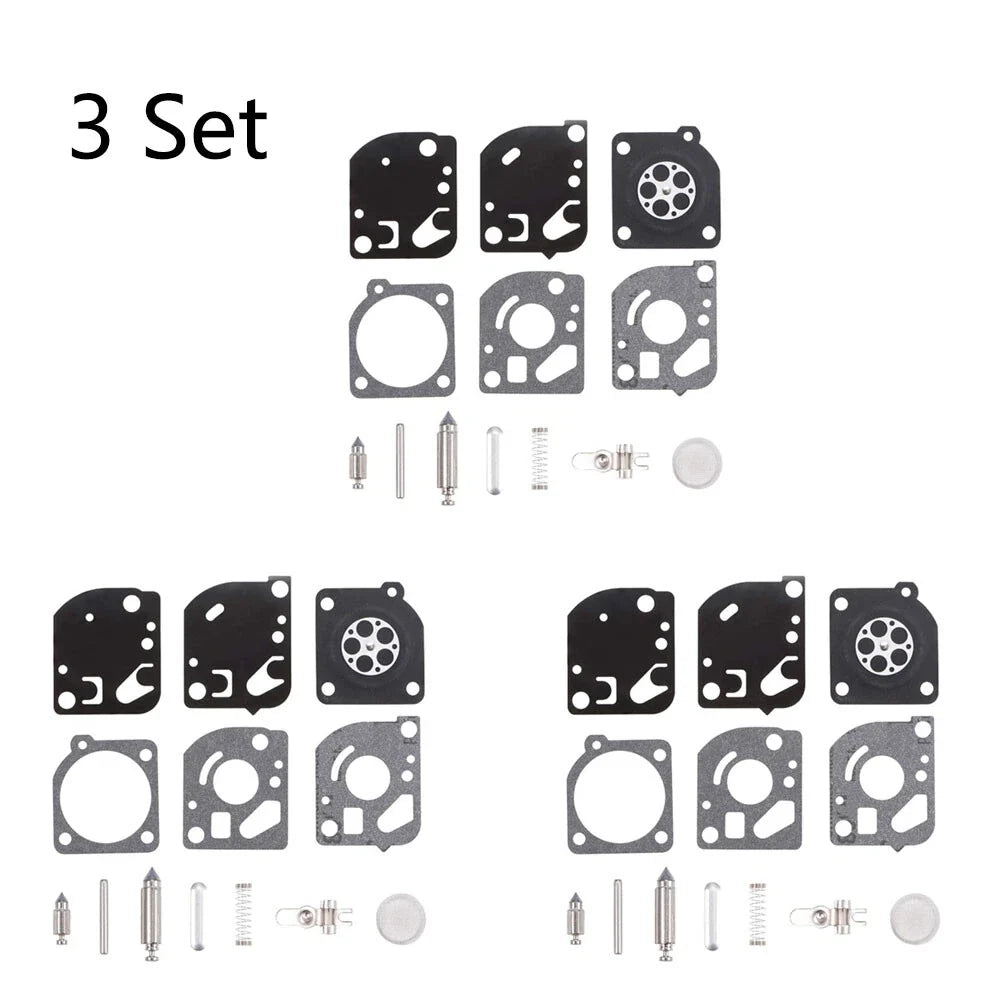 3X Carburetor Carb Kit for Zama RB-52, C1Q-P18, C1Q-P22, Echo PB-1000, PB-1010