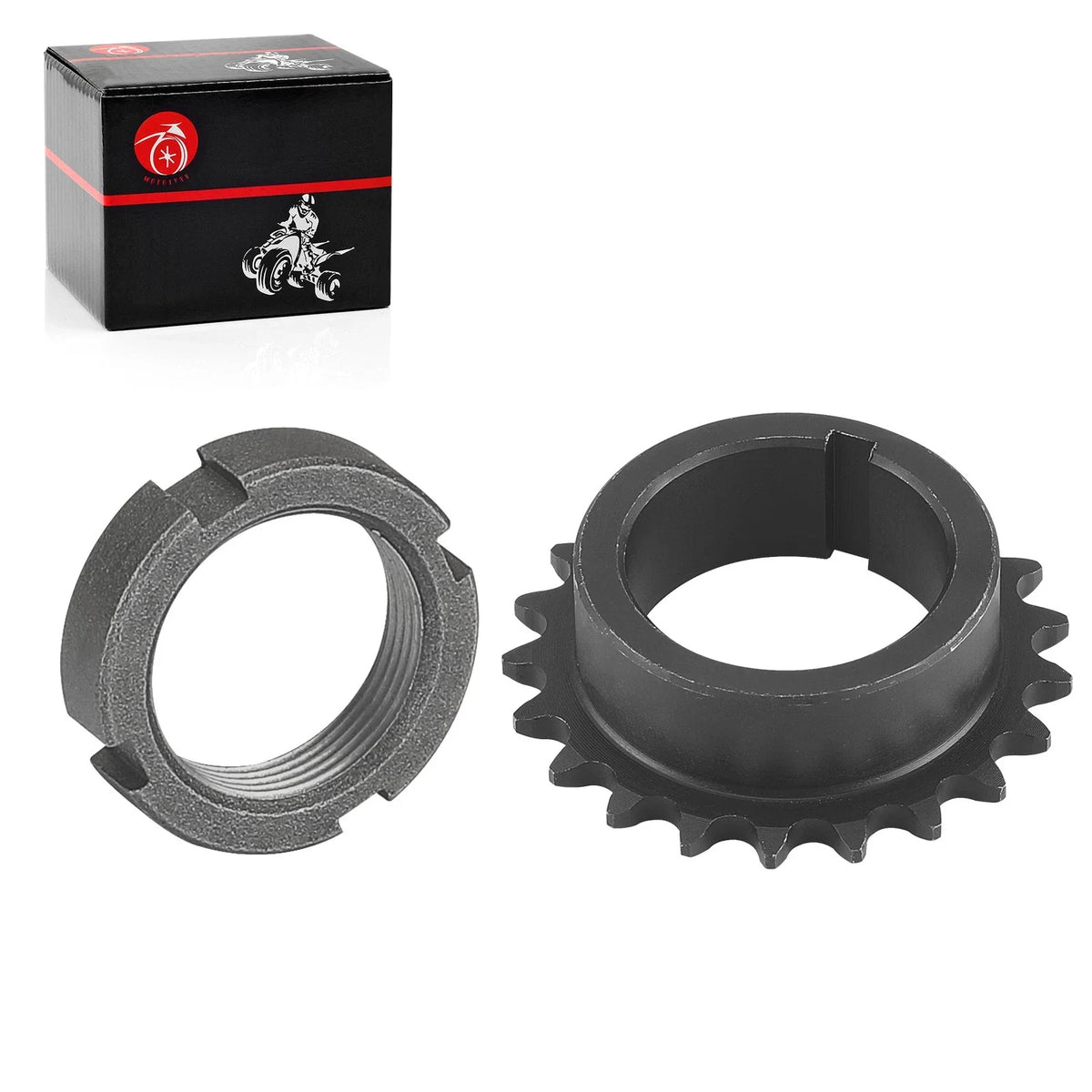 Crankshaft Timing Gear Sprocket & Nut for Polaris Sportsman 400 HO (2008–2014)