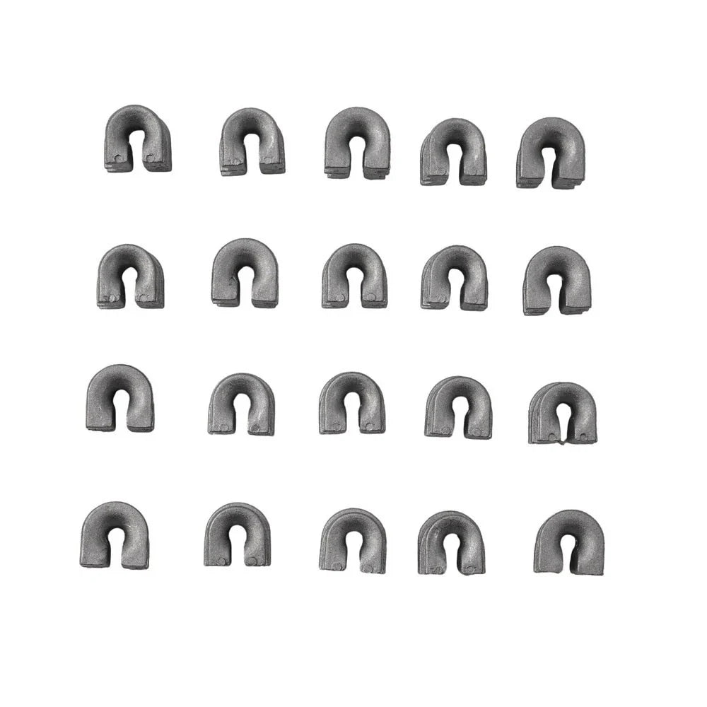 20Pcs Eyelet Sleeves 4002 713 8301 for Stihl 25-2 252 30-2 (N/A)