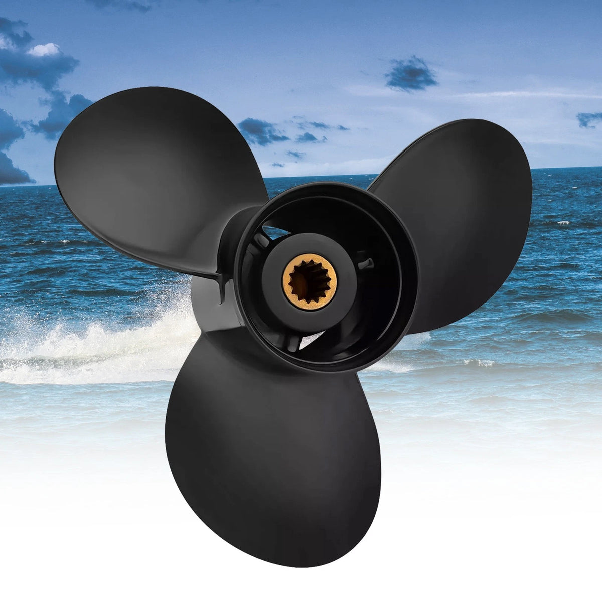 10 1/4 X 14 BOAT Propeller for Evinrude Johnson 15-35HP 14 Tooth 10.25x14Pitch