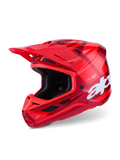 Alpinestars SM7 Core Helmet Off-Road Motorcycle Helmet Medium Red Gloss