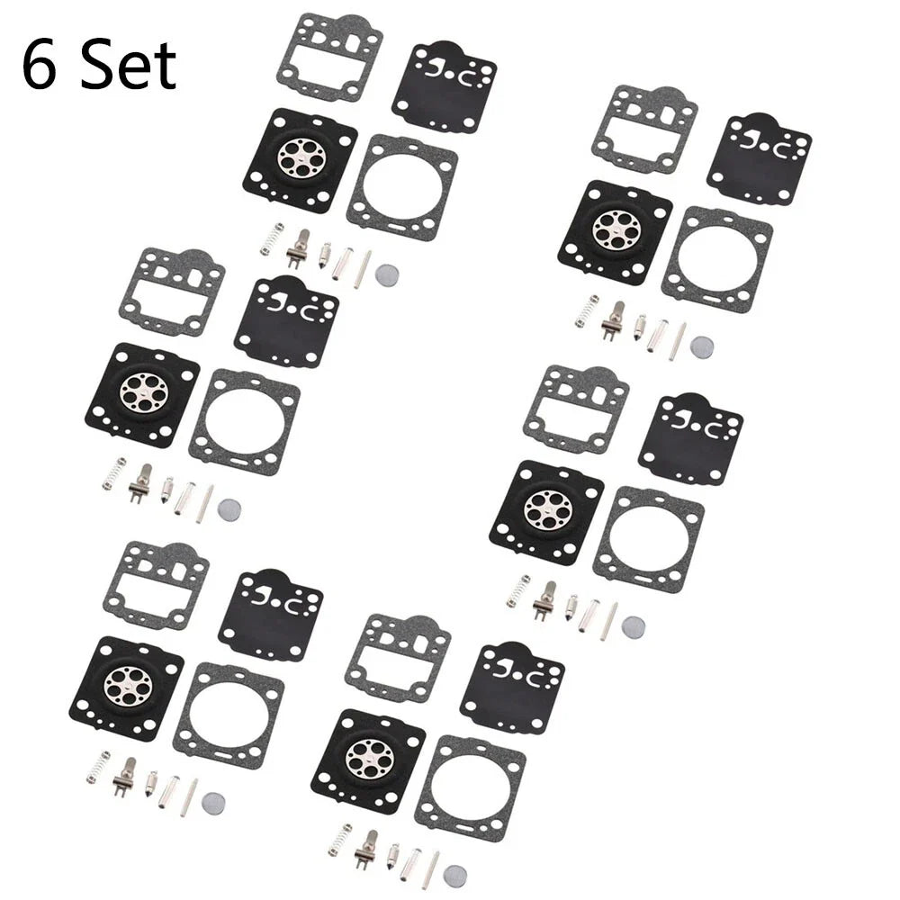 Set of 6 Carburetor Diaphragm Kit for Husqvarna 235 236 240 435 (Zama RB-149)