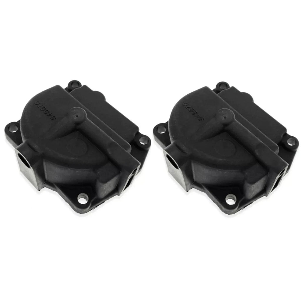 2 Carburetor Float Chamber Carb Bowl 433000 for Johnson/Evinrude (1990–175hp) 766418