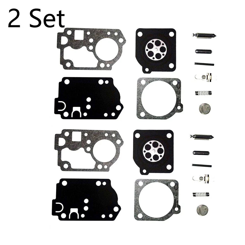 2X Carburetor Diaphragm Repair Kit for Homelite Zama RB-142 (C1U-W32, C1U-W32A)