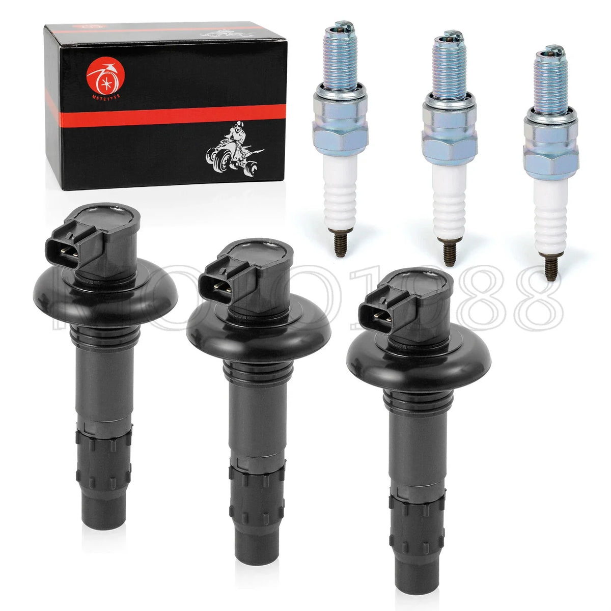 Ignition Coil Spark Plugs for SeaDoo GTX RXT RXP GTI GTS (130-260)