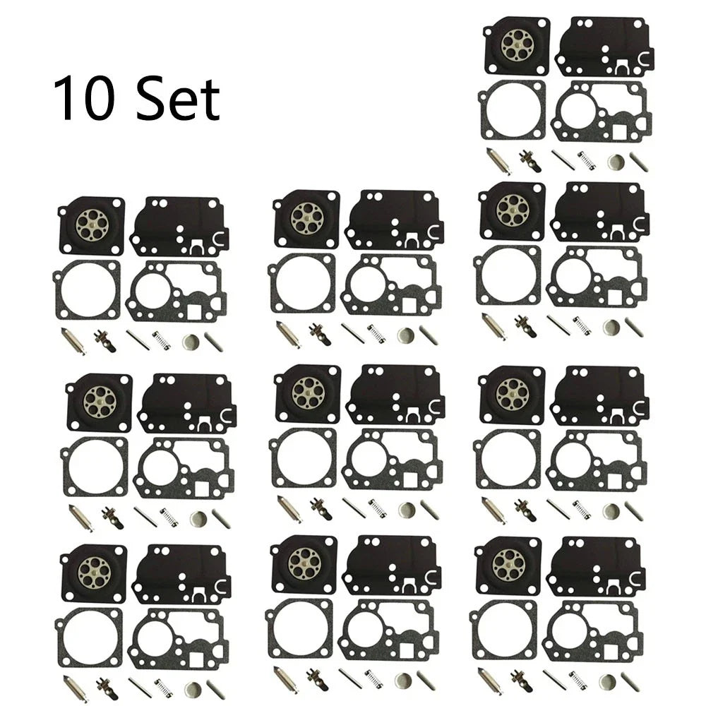 10x Carburetor Repair Kit for Zama RB-142, Homelite C1U-W32, C1U-W32A