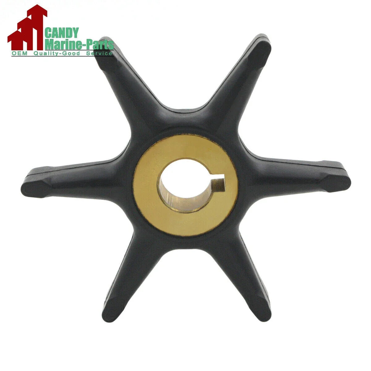 Water Pump Impeller for Johnson Evinrude OMC (277181, 434424, 18-3001, 500350)