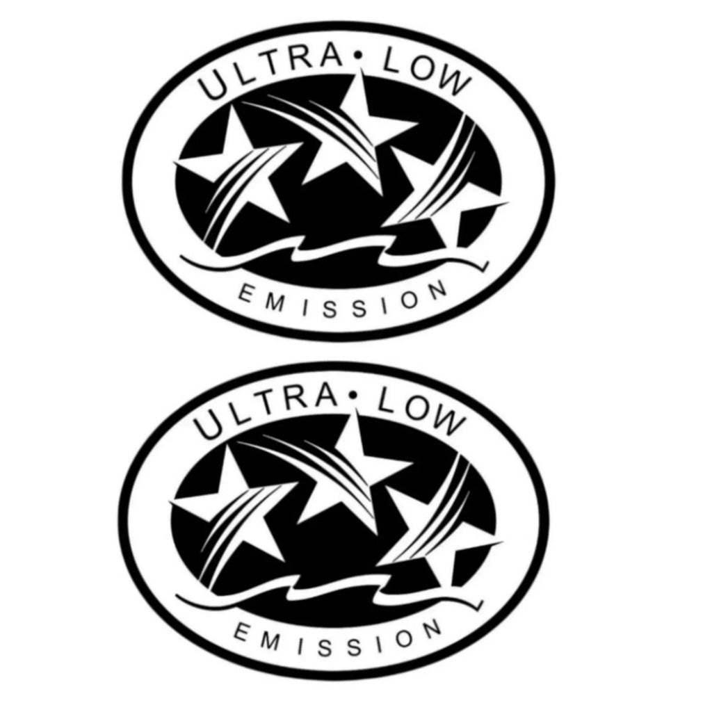2X Ultra Low Emission Sticker Decal for Mercury Honda