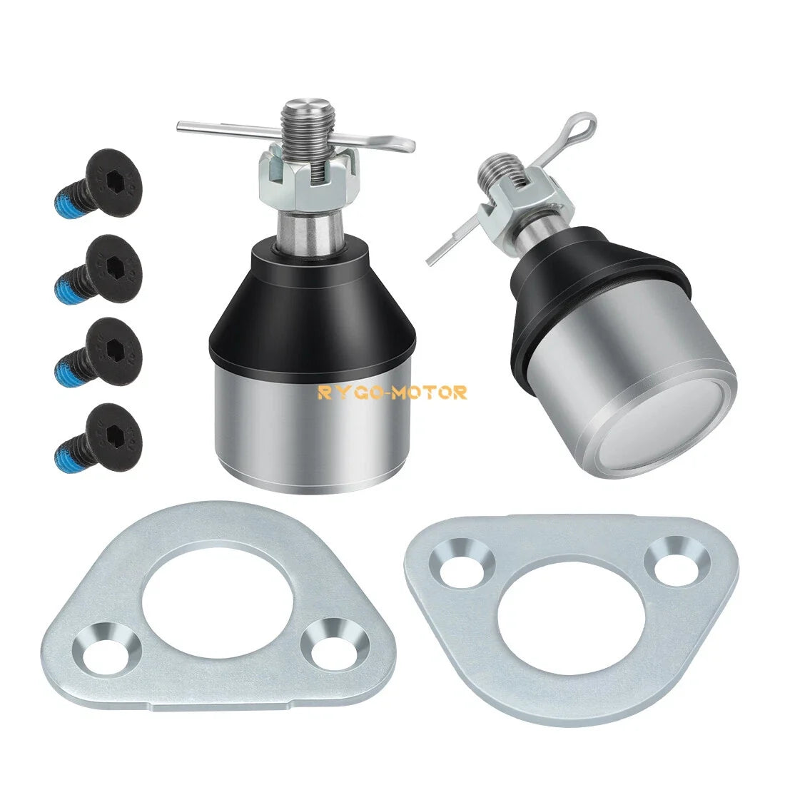 2 Pack Ball Joint & Bracket Kit for Polaris Ranger 400 425 500 570 700 800 (2010–2022)
