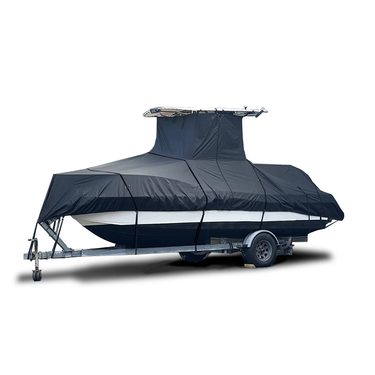 Everglades 285CC Heavy Duty Center Console T-Top Hard-top Under Roof Boat Cover