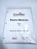 Crusader Marine Engines TEEC 187, Model 165 Parts Manual