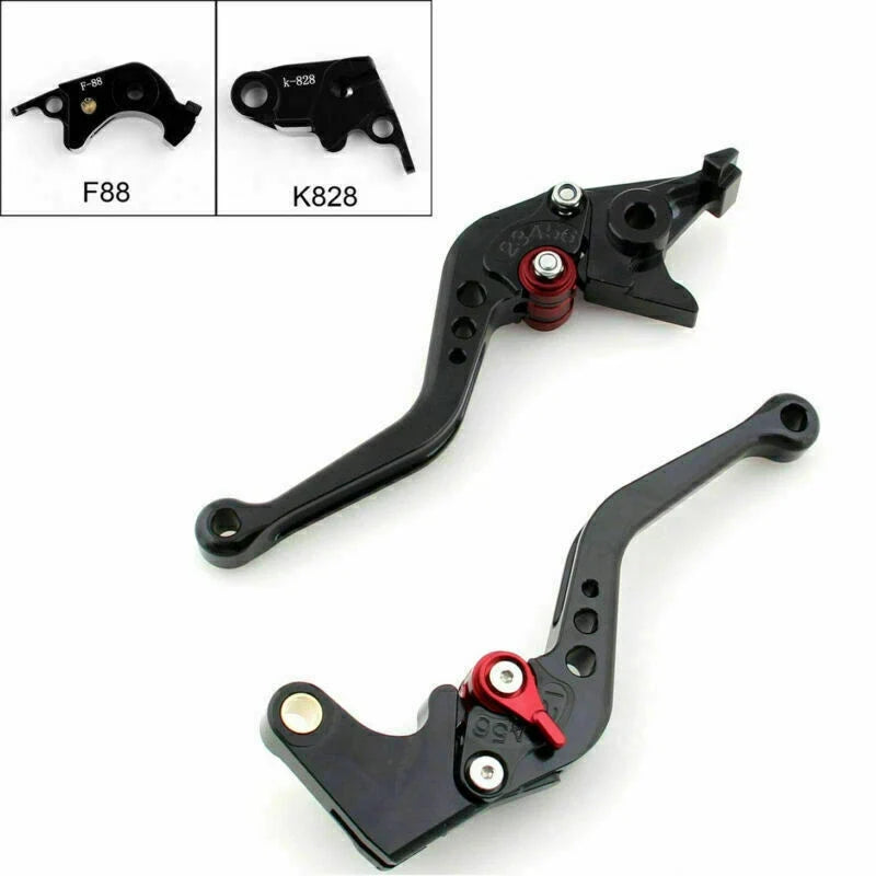 Short Brake Clutch Levers for Kawasaki ZX10R (2006–2014), ZX6R, Z1000 (2007–2014) T9