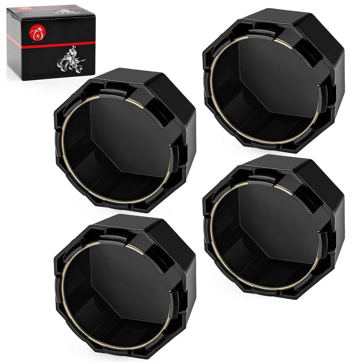 Set of 4 Hub Caps for Polaris Sportsman 570 (2015–2025)