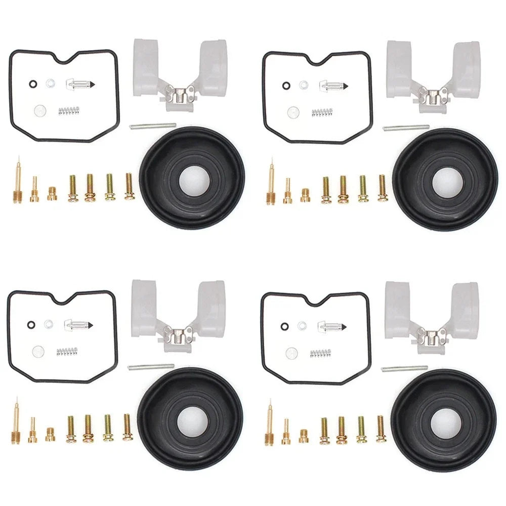 4X Carburetor Kit Diaphragm Plunger for Kawasaki EN500 (1996–2009)