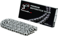 EK Chain GP RV NX2 Ring 520 120L Chrome for Motorcycles 2010-2023
