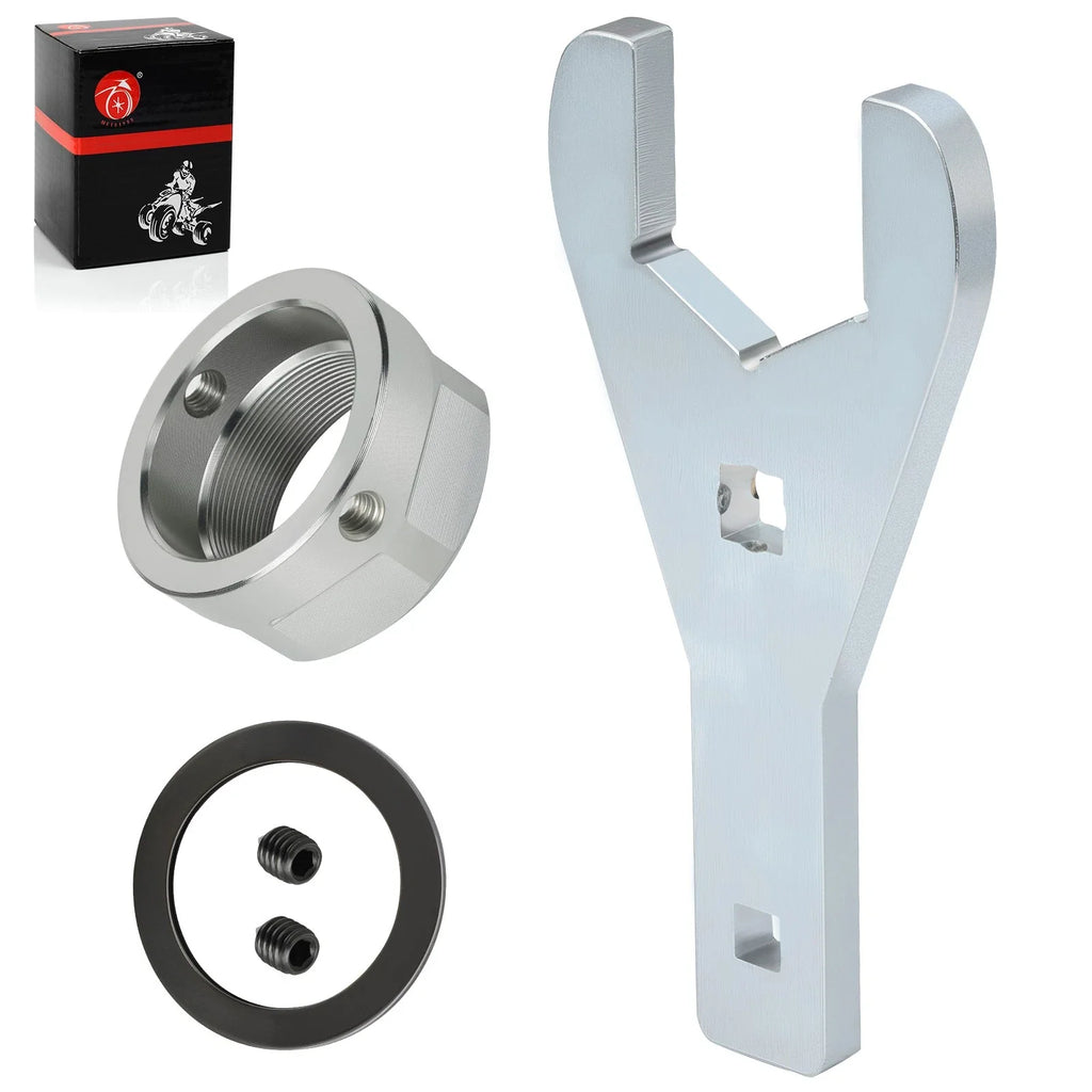 Rear Axle Lock Nut & 46mm Wrench Tool Set for Yamaha Raptor 700 (2006–2023)