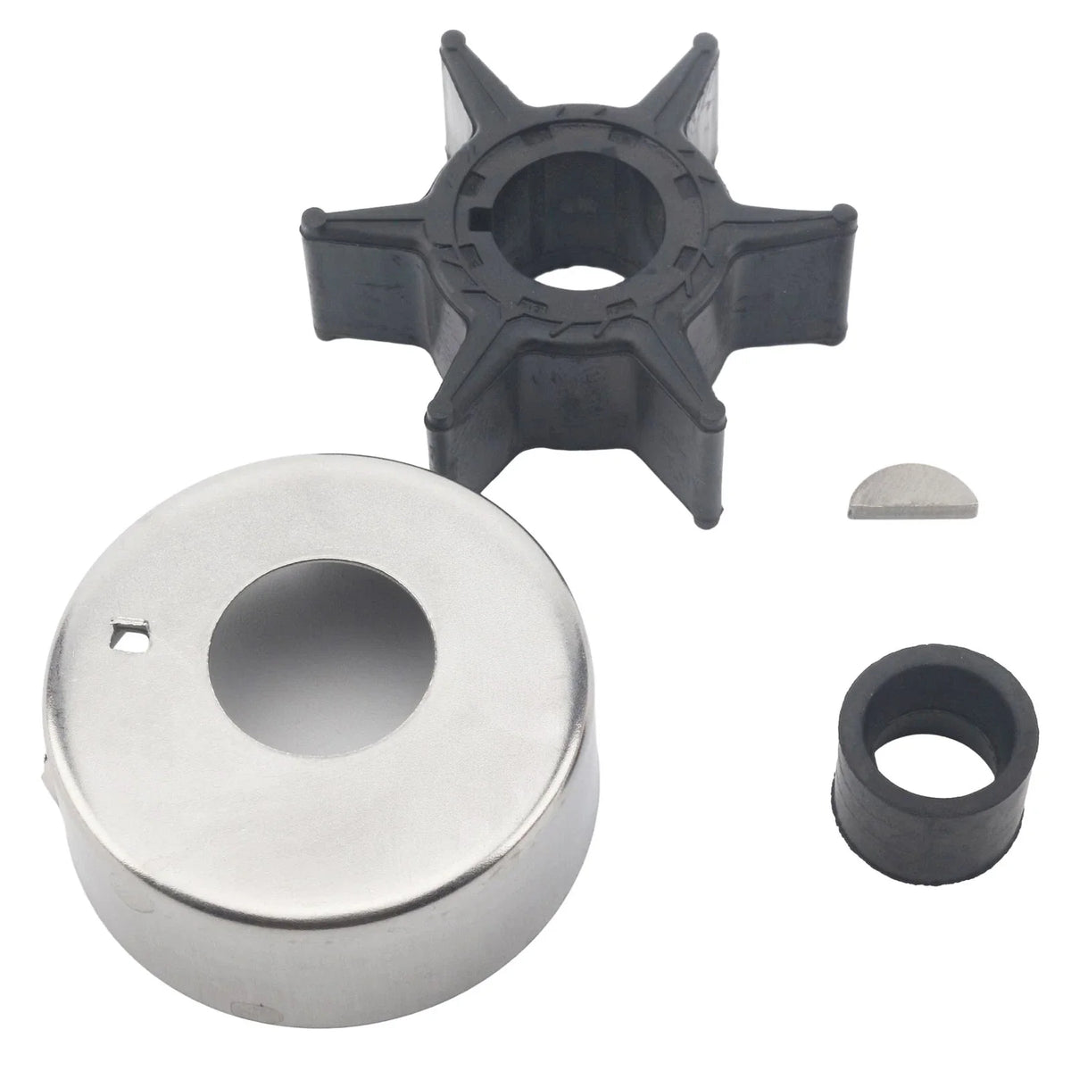 Water Pump Impeller Kit for Yamaha 25/30/40HP (T25 F30 F40) 18-3440 66T-W0078-00-0