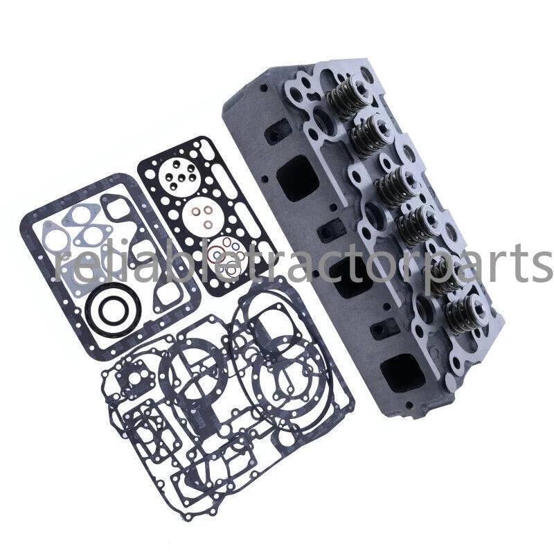 D1402 Cylinder Head & Valve for Kubota L2650DTW L2550F L2650DTGST Bobcat 643