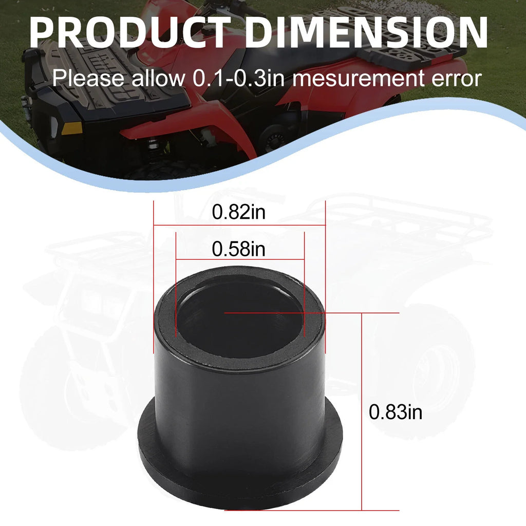 8pcs Front A-Arm Bushing Kit for Polaris RZR 170, Phoenix 200 (2005–2021)