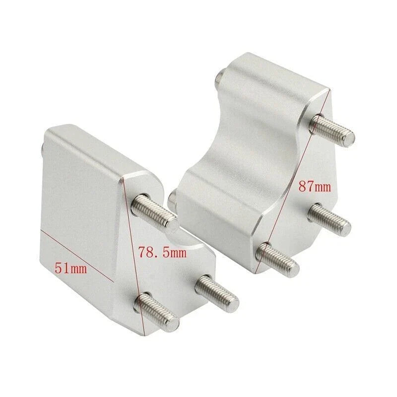 Handlebar Risers 2" Up + 3/4" Back for Kawasaki Concours 1400 GTR (2008–)