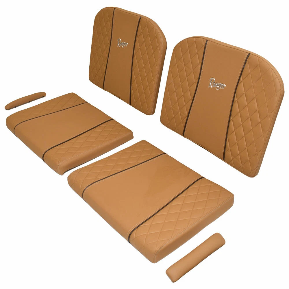 Ranger Boat Aft Seat Cushions - 2360 - 2510 Bay Brown (PORT/STBD)