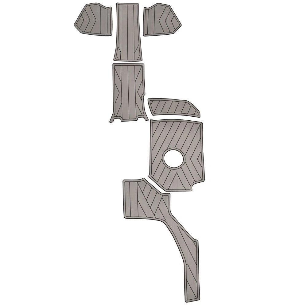 2024 Monterey Boat Cockpit Mats 25180051-03-SE AD - M4 - M45 Gray (7Pc)