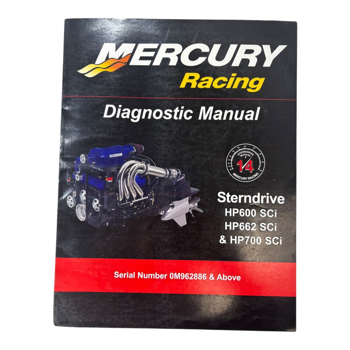 Mercury Racing 90-8M8024709, Sterndrive HP600/662/700 SCi Diagnostic Manual
