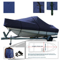 VIP Vindicator 23' Cuddy Cabin I/O Trailerable Boat Cover Navy Marine Grade 600D